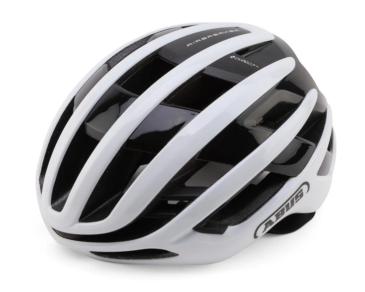 Abus AirBreaker 2.0 Helmet (Shiny White) (L)